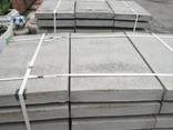 Парапет бетонный плоский 1250х500х50 мм