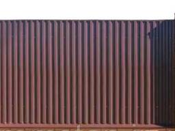 Паркан з профнастилу 0,45 мм, 0,5 мм фарбований, кольоровий, під дерево