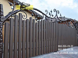 Паркани та ворота під ключ, паркани під ключ, монтаж та встановлення парканів