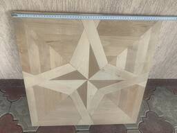 Паркет дубовий, щитовий 600*600*37