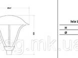 Парковый светодиодный светильник Schreder Isla Led 26 Вт/ 16 L/ 2600 лм/500. .. - фото 2