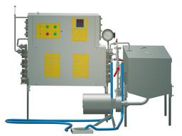 Пастеризатор молока проточный на 300 л УЗМ-0,3