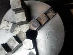 Патрон токарный 130-3х кулачковый планшайба