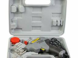 Паяльник импульсный 250Вт 3-режима + аксессуары 6шт кейс Sigma (2742071)