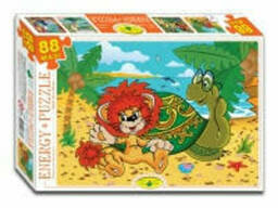 Пазлы 88 Львенок и Черепаха