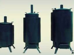 Печь длительно горения Свеча