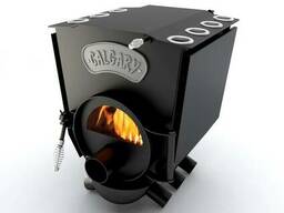 Печь варочная со стеклом на 100м. куб, сталь 4мм. Доставка.