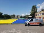 Прапор Украина - купить Скидки - флажки , ленты , автофлажки - фото 3