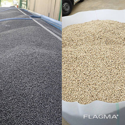 Пелети з дерева та лушпиння без домішок