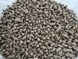 Пеллеты з лушпиння соняшнику
