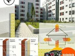 Пенопласт фасадный ГОСТ М25-15кг. / 10см.