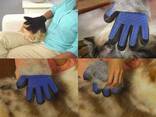 Перчатка для вычесывания шерсти животных True Touch - фото 9