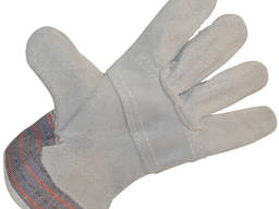 Перчатки кожаные, перчатки рабочие, перчатки для промышленно