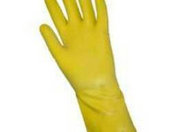 Перчатки КЩС, латекс/хлопок напыление изнутри