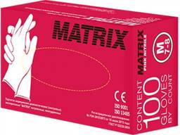 Перчатки нитриловые розовые Matrix Pink . Pink Nitril 100 шт. 50 пар размер S