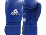 Перчатки Adidas для кикбоксинга и бокса с лицензией Wako - фото 1