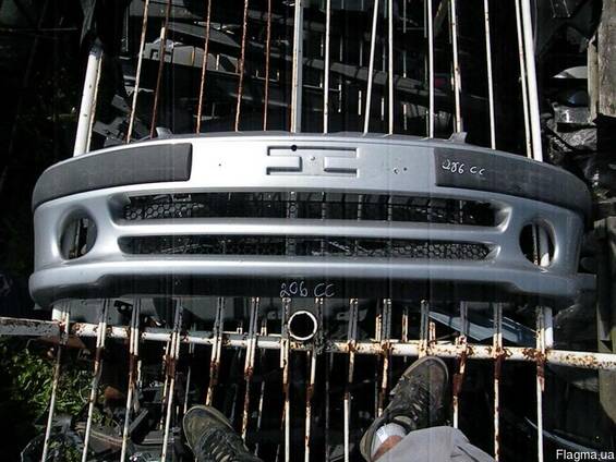Передний бампер Peugeot 206 CC 2000-2007 разборка б\у