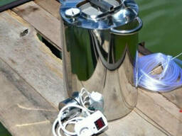 Перегонный куб 40л электрический, газовый нержавейка