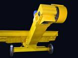 Бункер-перегрузчик, загрузчик зерна, Перегружатель скребковый, зернопогрузчик, зерномет. - фото 2