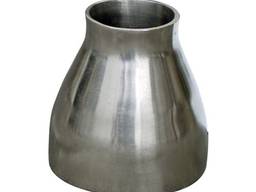 Переход нержавеющий сварной AISI 321 139,7-76,1х3 мм