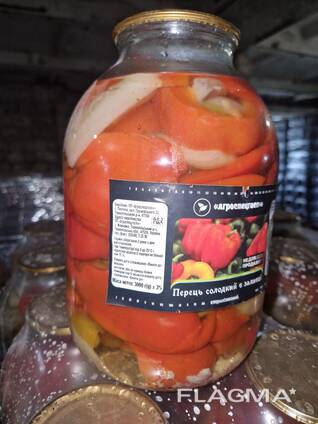 Перець консервований 3,0 л