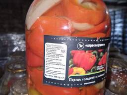 Перець консервований 3,0 л