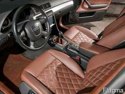 Перетяжка салона, обшивка сидушек, потолка, карт, торпедо