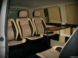 Обшивка перетяжка переоборудование салона Мерседес Вито