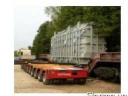 Перевозка трансформатора тяжеловесных крупногабаритных грузо