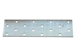 Перфорированная пластина. Монтажная пластина. 40х120х2.0
