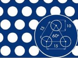 Лист перфорированный оцинкованный