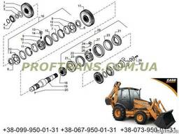Первичный вал CASE 580 M шестерни кпп, синхрон Кейс
