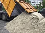Песок строительный, доставка песка