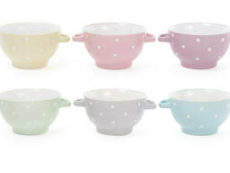 Пиала с ручками Bona Di Пастель 344-105 500 мл