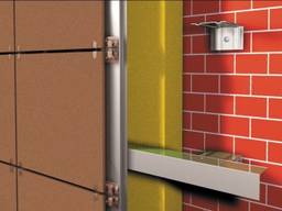 Підконструкція навесного вентильованого фасаду