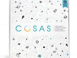 Набір простирадло на резинці 180х200 см 2 шт Amethyst Cosas