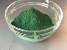 Пигментная краска зеленая