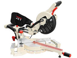 Пила торцьовальна с протяжкой JSMS-8L 230 В, 1,5 кВт.  диск Ø = 216/30 мм, нах. -45 °. ..