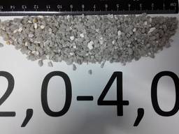 Пісок кварцовий фракція від 0-01 до 3-5 мм.