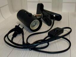 Плафон с крепежом для лампы обогрева и ультрафиолета