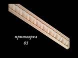 Планка декоративная деревяная молдинг - фото 1