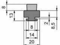 Планка "щетка" для монтажных столов