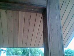 Планкен из сибирской лиственницы, толщина 22мм, сорт АВ