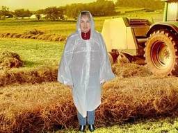 Плащ дождевик на липучках