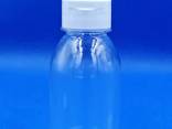 Plastic Bottle PET 120ml with Flip-Top Сap - фото 3