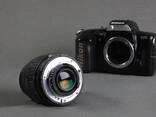 Пленочный фотоаппарат Nikon AF N5005 зум объектив Sigma UC Zoon AF 28-70/3.5-4.5 MC Ф52mm - фото 5