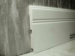 Плинтус МДФ белый 12х99х2800мм