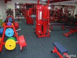 Покрытие на пол для спортзала