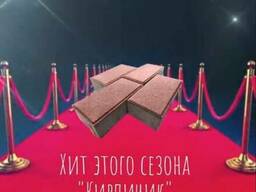 Плитка для тротуара Кирпичик 40 мм