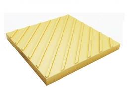 Плитка тактильная бетонная 300х300х60 «Поворотная»